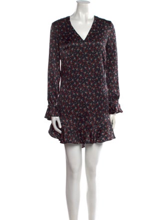 Intermix Silk Mini Dress