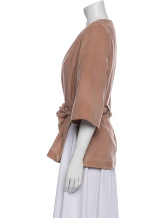 Intermix Leather Jacket