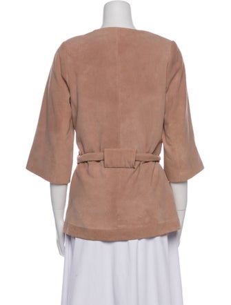 Intermix Leather Jacket