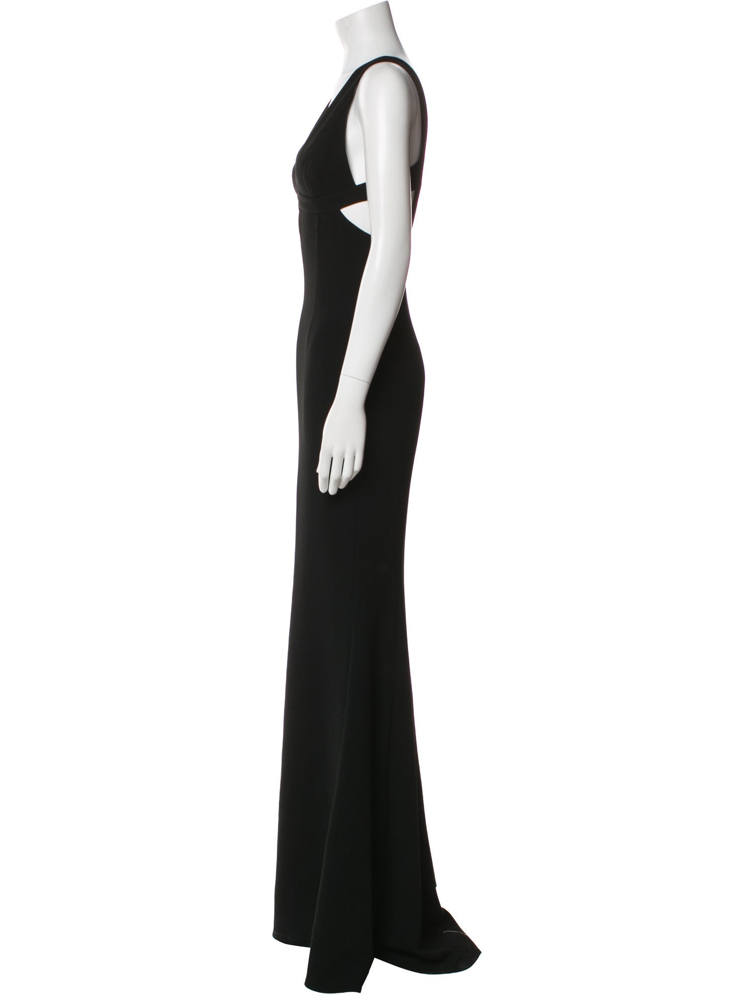 Intermix V-Neck Long Dress