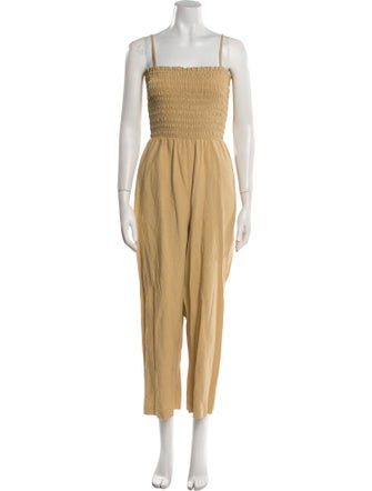 Intermix Square Neckline Jumpsuit