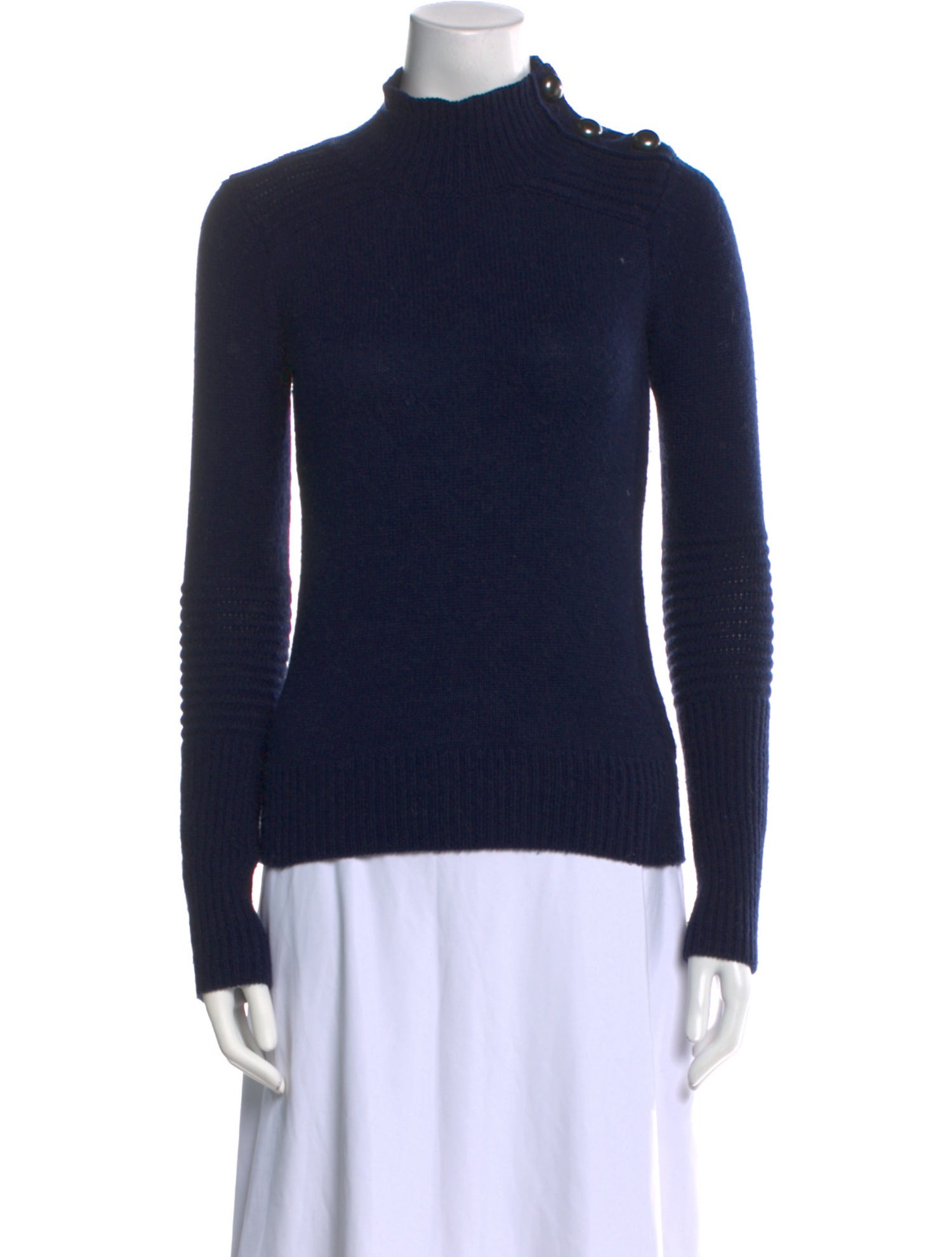 Intermix Wool Turtleneck Sweater