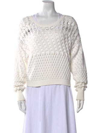 Intermix Scoop Neck Sweater