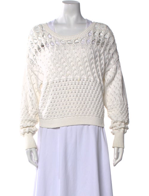 Intermix Scoop Neck Sweater