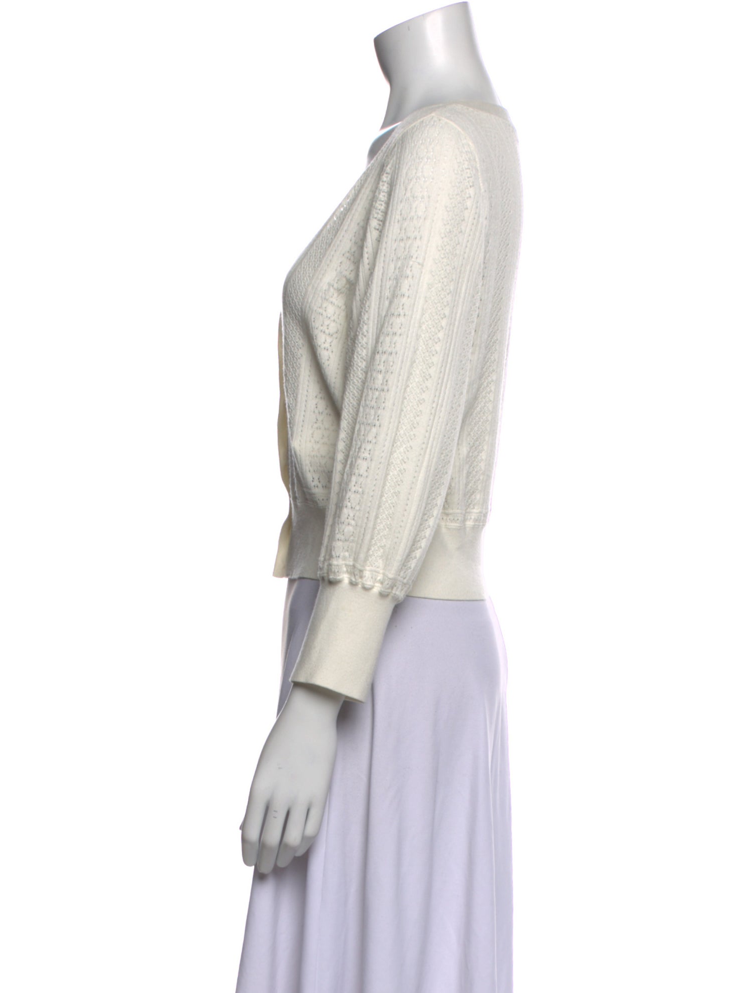 Intermix V-Neck Sweater