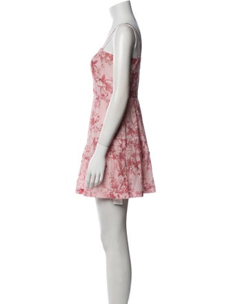 Intermix Floral Print Mini Dress