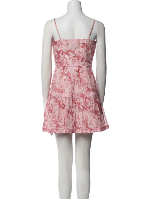 Intermix Floral Print Mini Dress