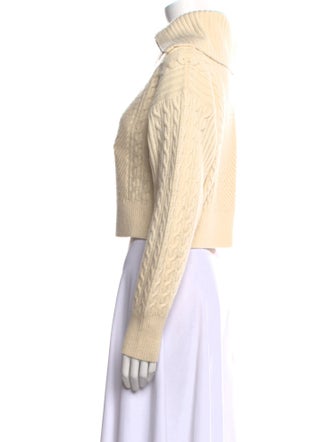 Intermix Wool Mock Neck Sweater