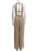 Intermix Plunge Neckline Jumpsuit