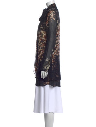 Intermix Silk Floral Print Tunic