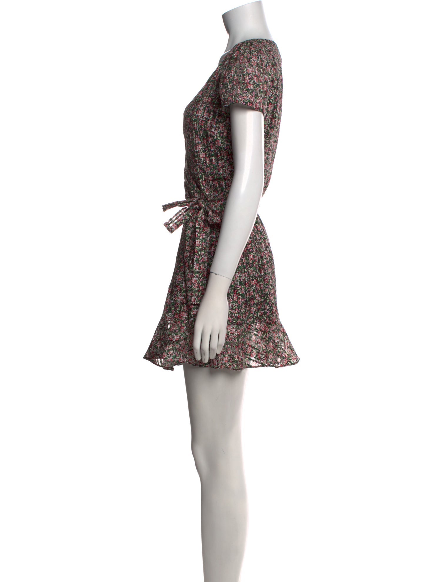 Intermix Floral Print Mini Dress