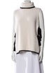 Intermix Wool Colorblock Pattern Sweater
