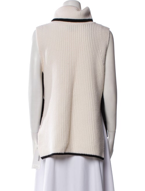 Intermix Wool Colorblock Pattern Sweater