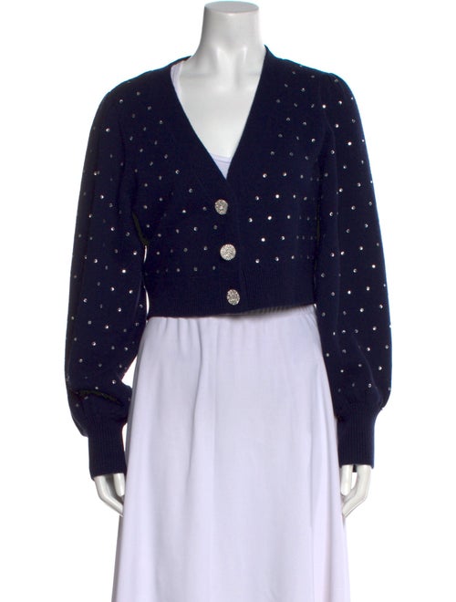 Intermix Wool Polka Dot Print Sweater