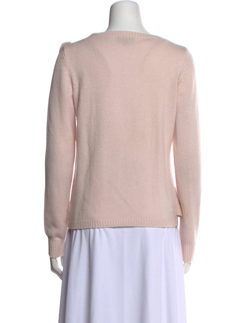 Intermix Wool Scoop Neck Sweater