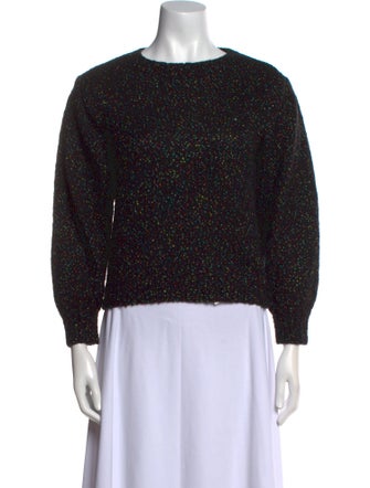 Intermix Wool Crew Neck Sweater