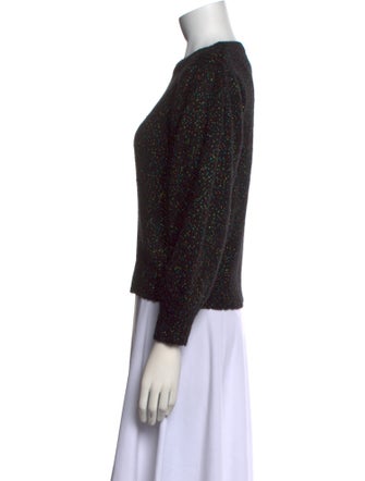 Intermix Wool Crew Neck Sweater