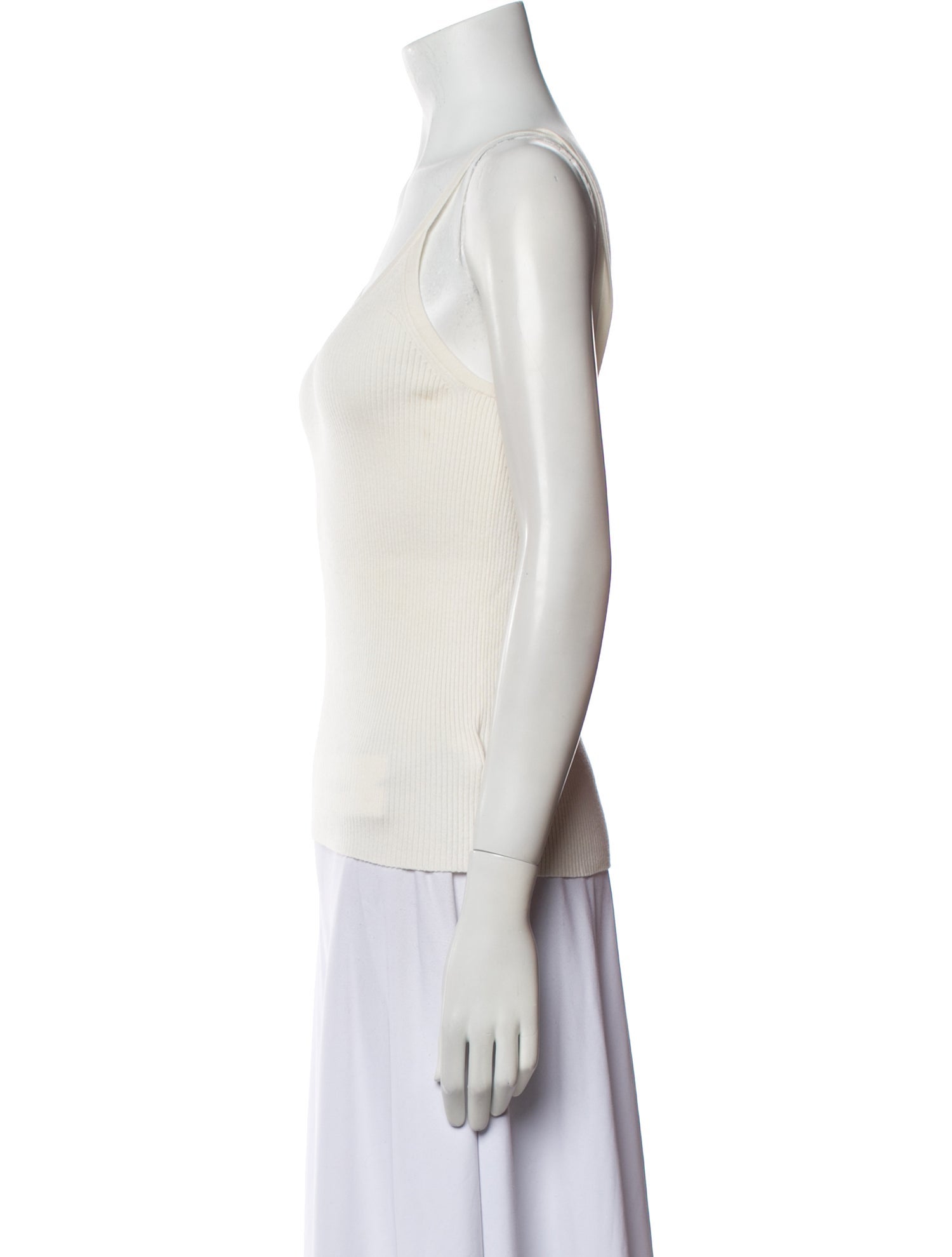 Intermix Scoop Neck Sweater