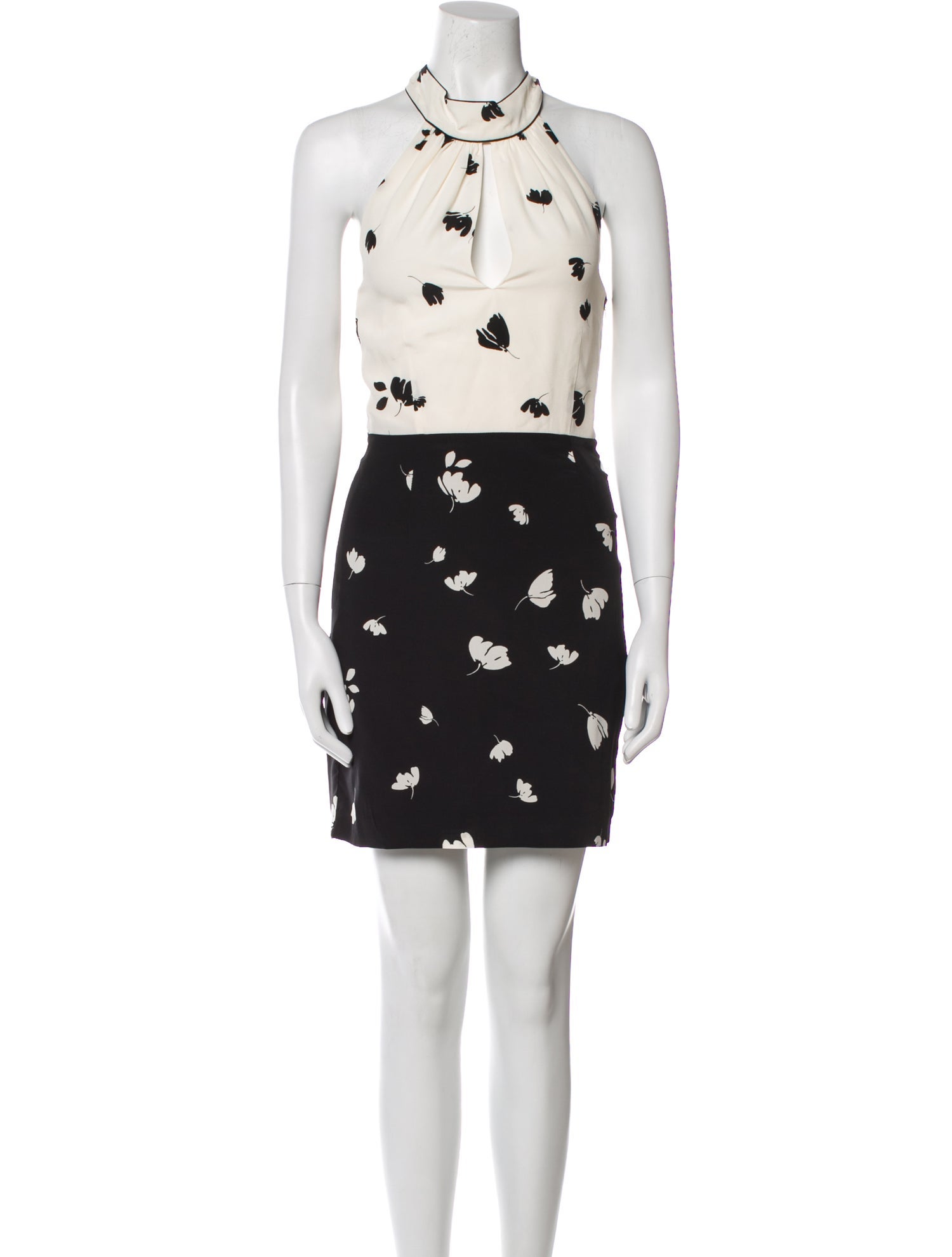 Intermix Silk Mini Dress