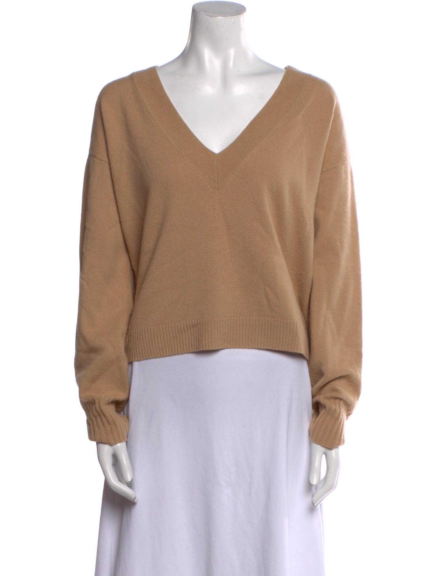 Intermix Cashmere V-Neck Sweater