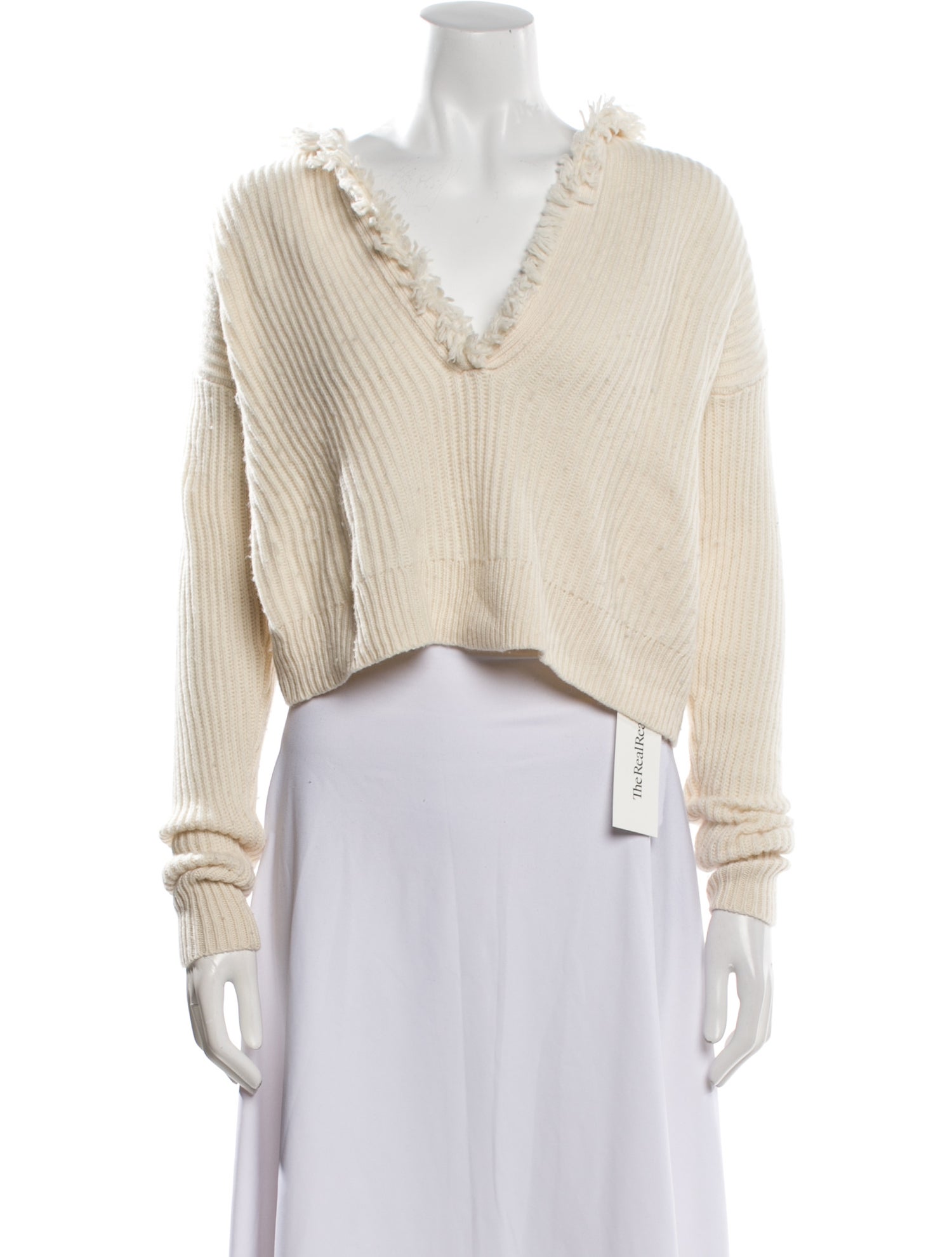 Intermix Wool V-Neck Sweater