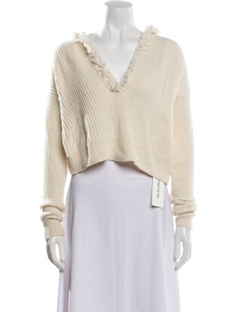 Intermix Wool V-Neck Sweater