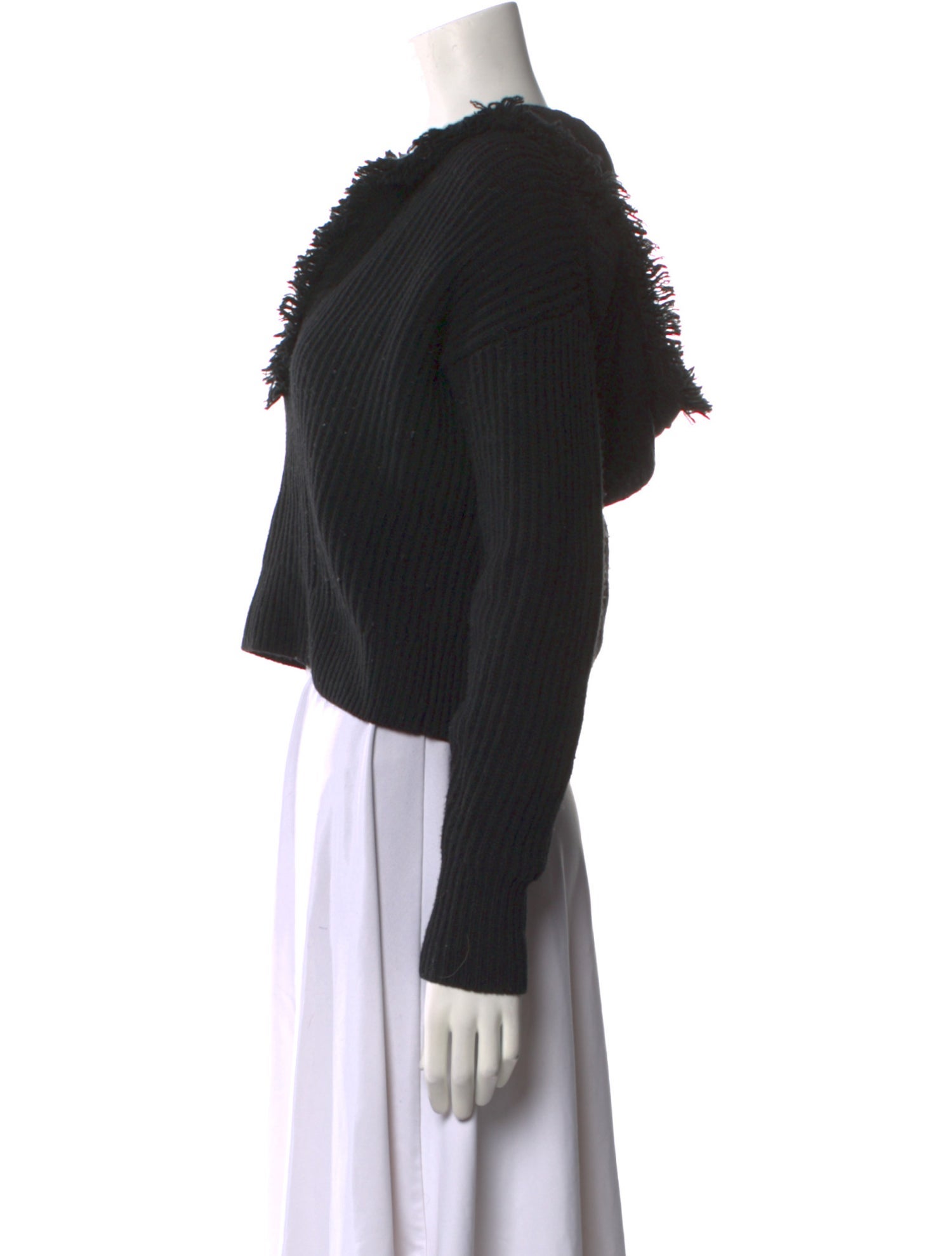 Intermix Wool V-Neck Sweater