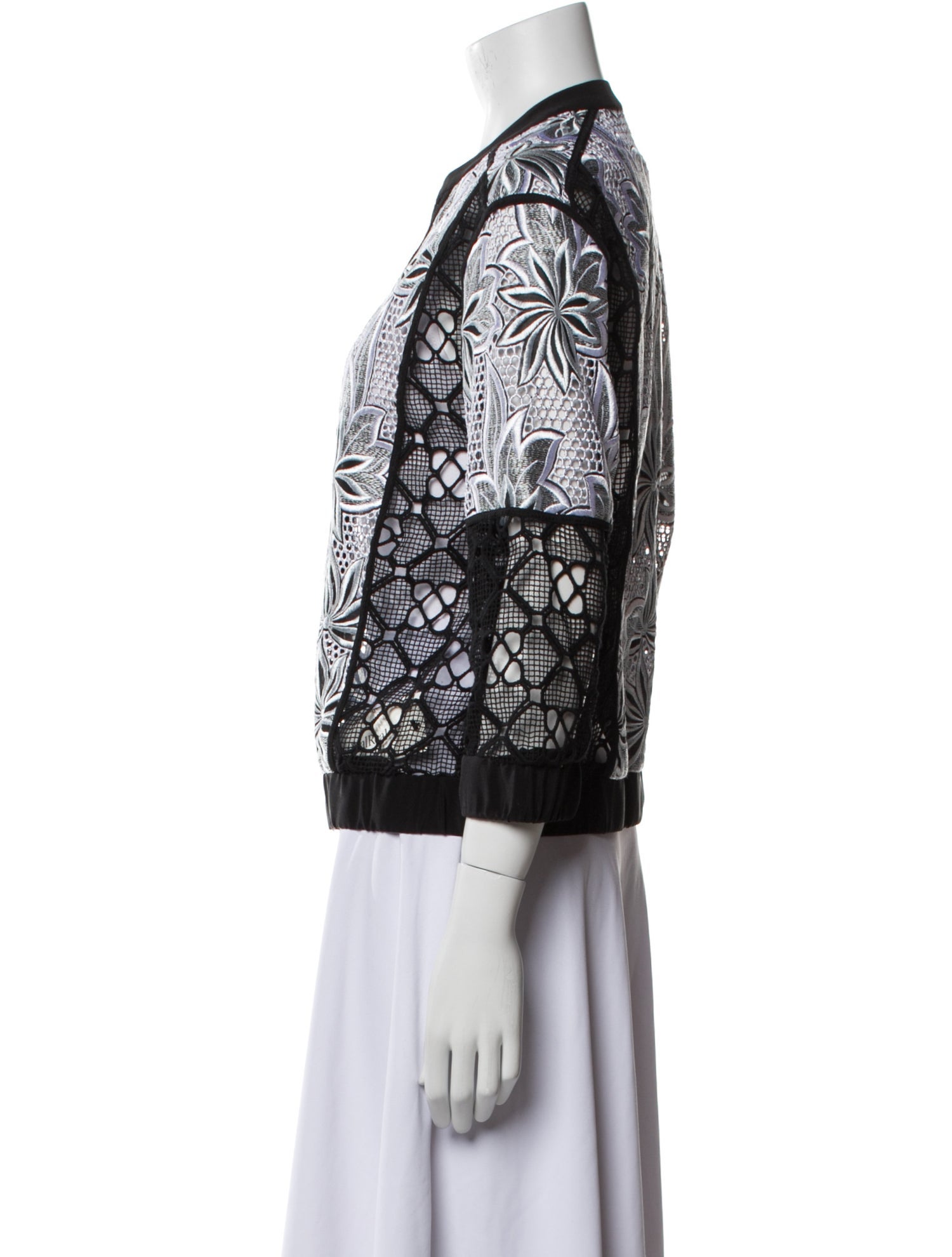 Intermix Printed Evening Jacket