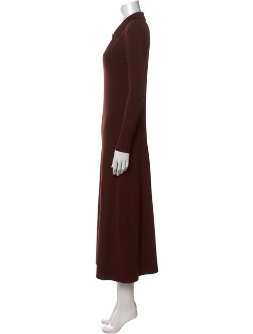 Intermix Wool Midi Length Dress
