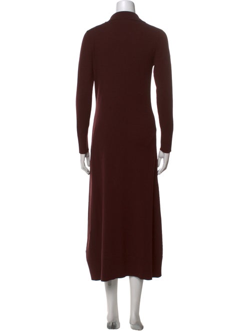 Intermix Wool Midi Length Dress