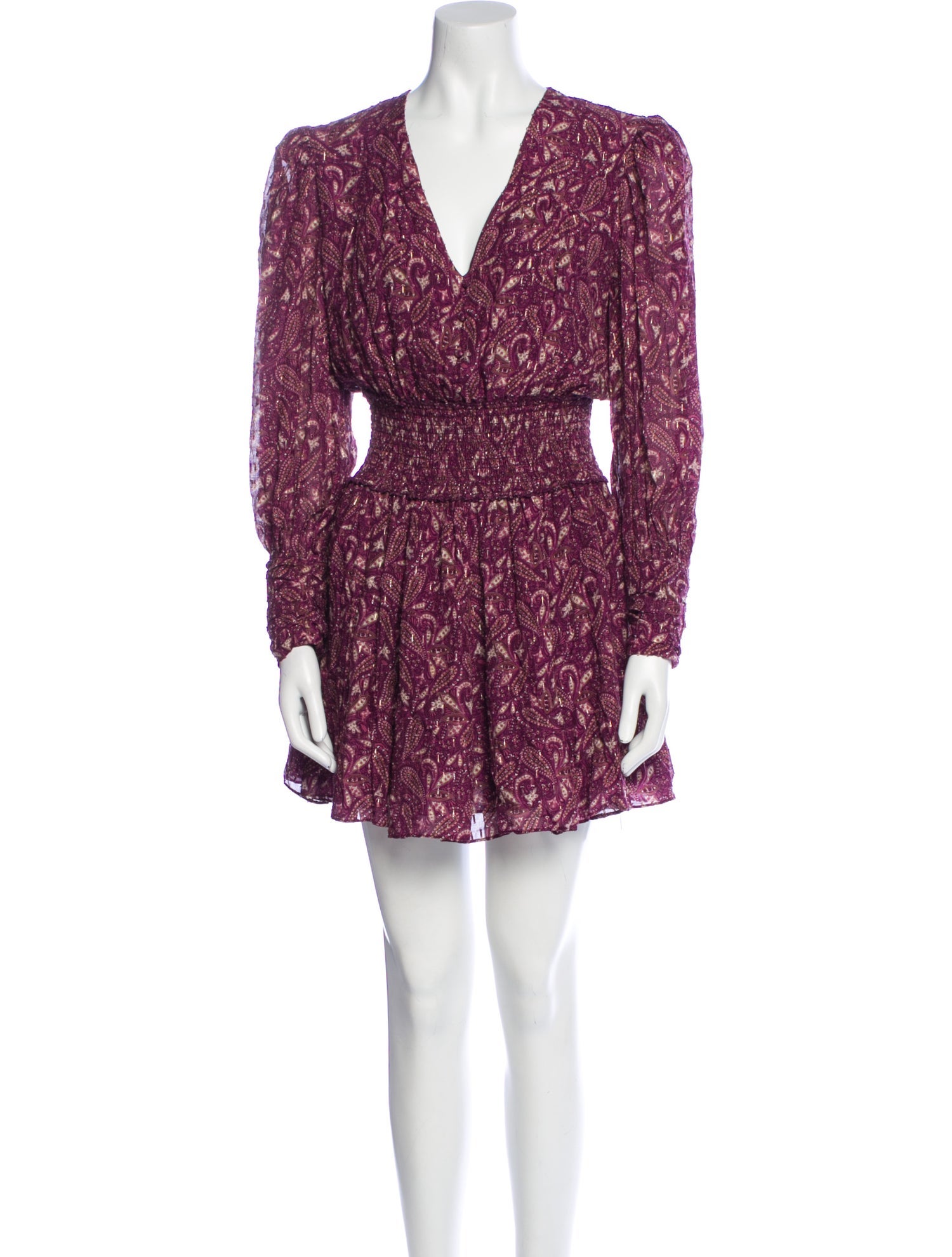 Intermix Printed Mini Dress