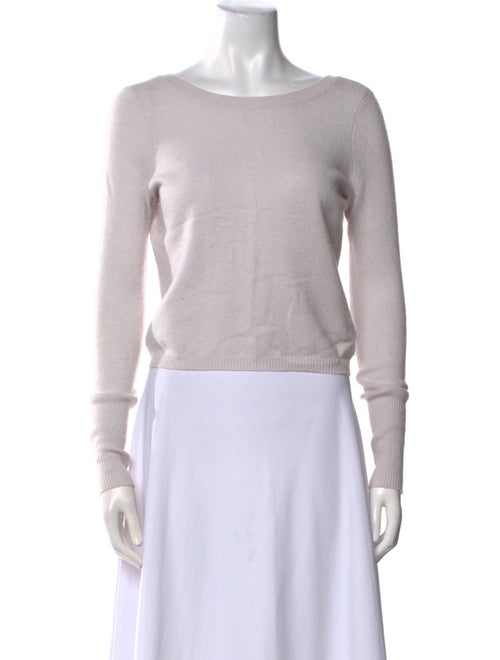 Intermix Cashmere Bateau Neckline Sweater
