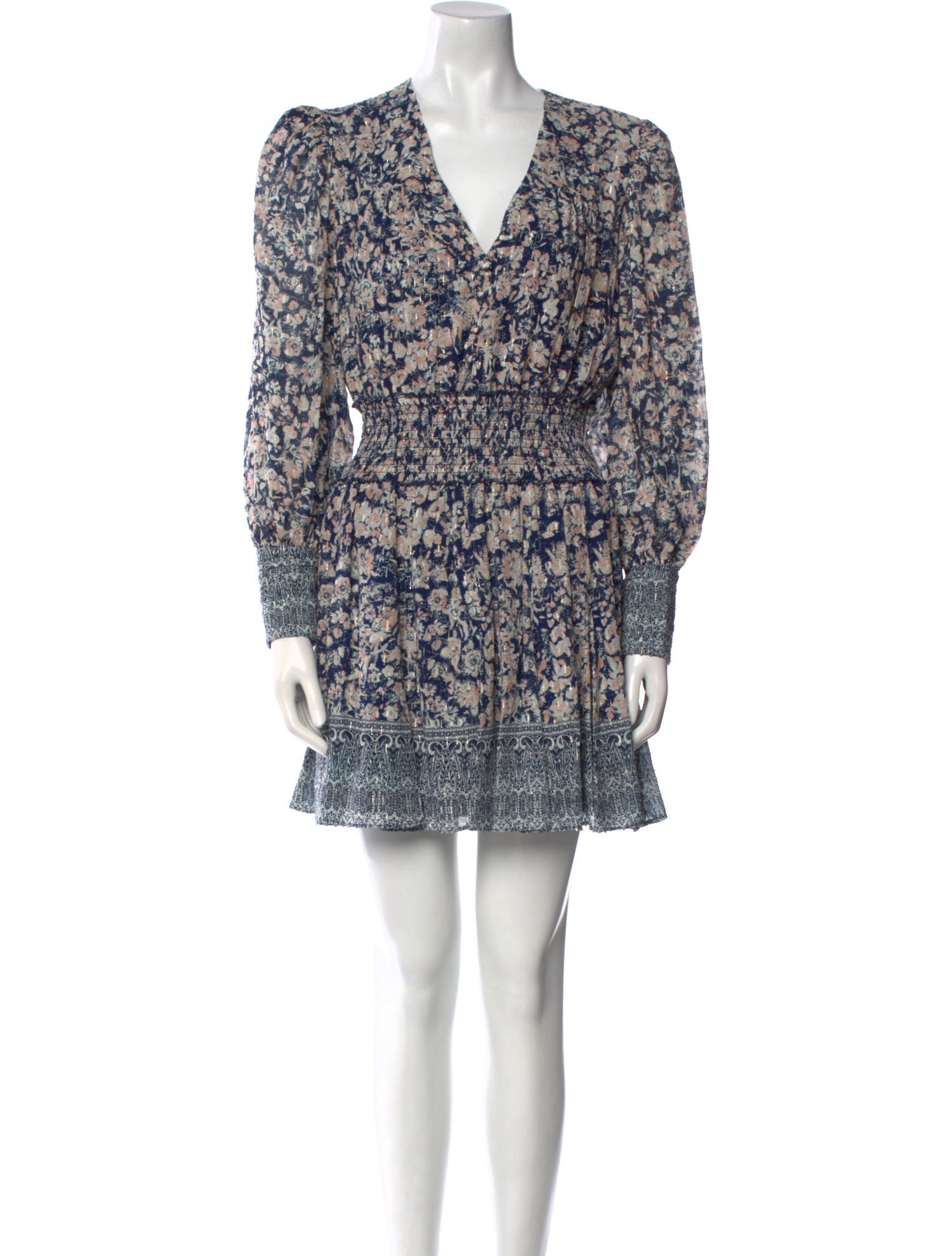 Intermix Printed Mini Dress w/ Tags