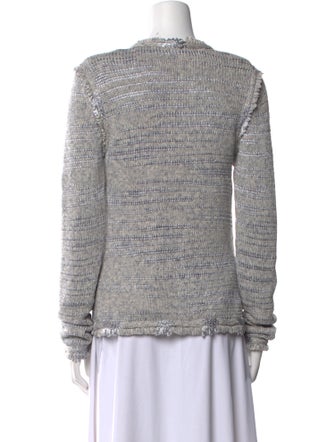 Intermix Scoop Neck Sweater