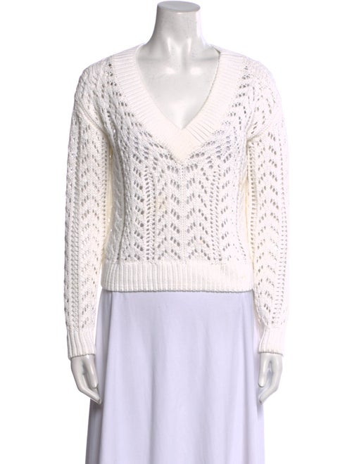 Intermix V-Neck Sweater
