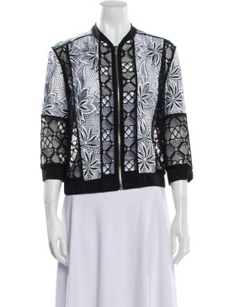 Intermix Patterned Evening Jacket