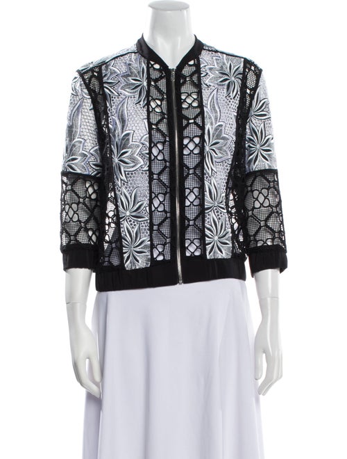 Intermix Patterned Evening Jacket