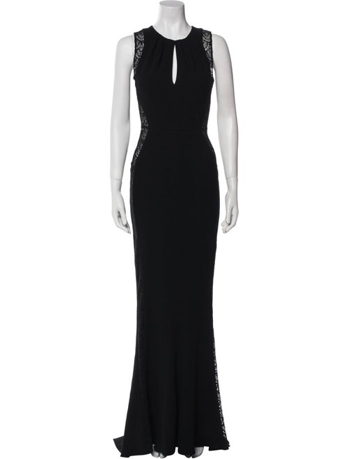 Intermix Crew Neck Long Dress