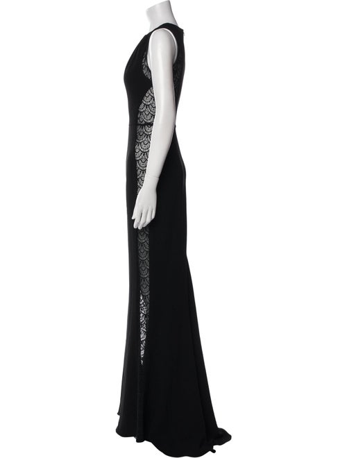 Intermix Crew Neck Long Dress