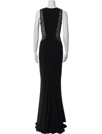 Intermix Crew Neck Long Dress