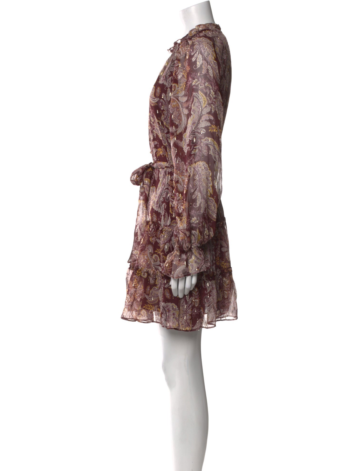 Intermix Silk Mini Dress