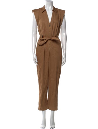 Intermix V-Neck Jumpsuit