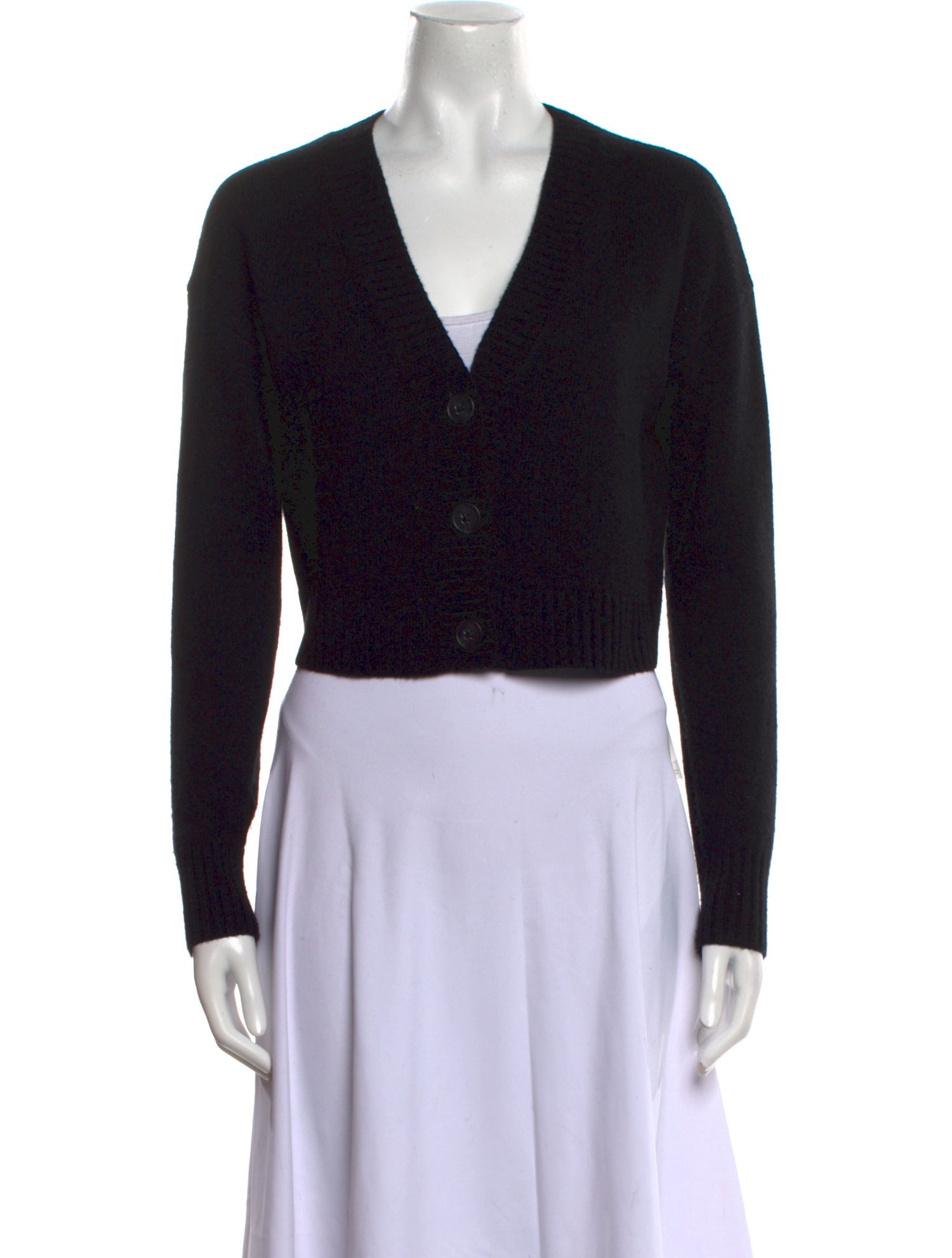 Intermix Wool V-Neck Sweater