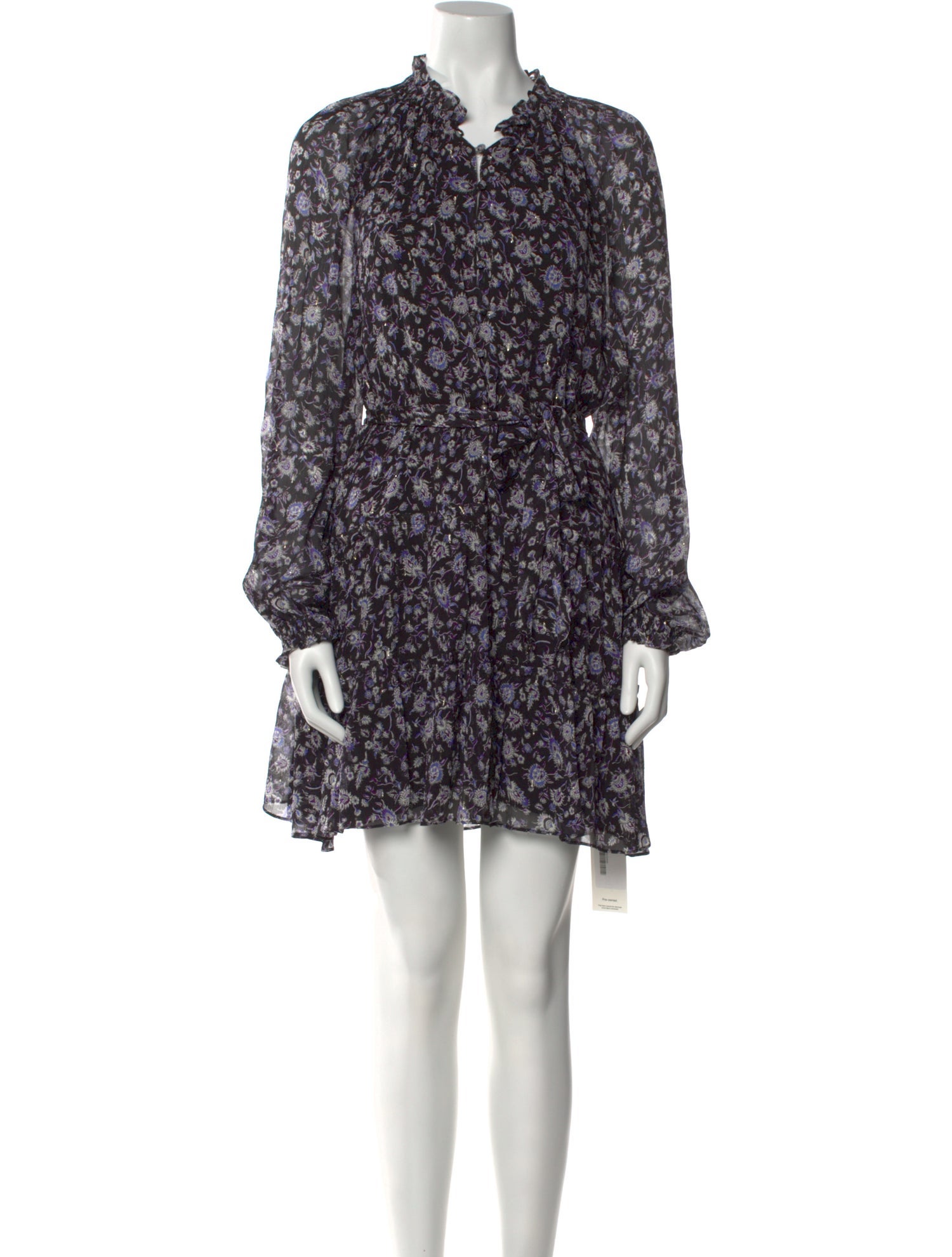 Intermix Silk Mini Dress