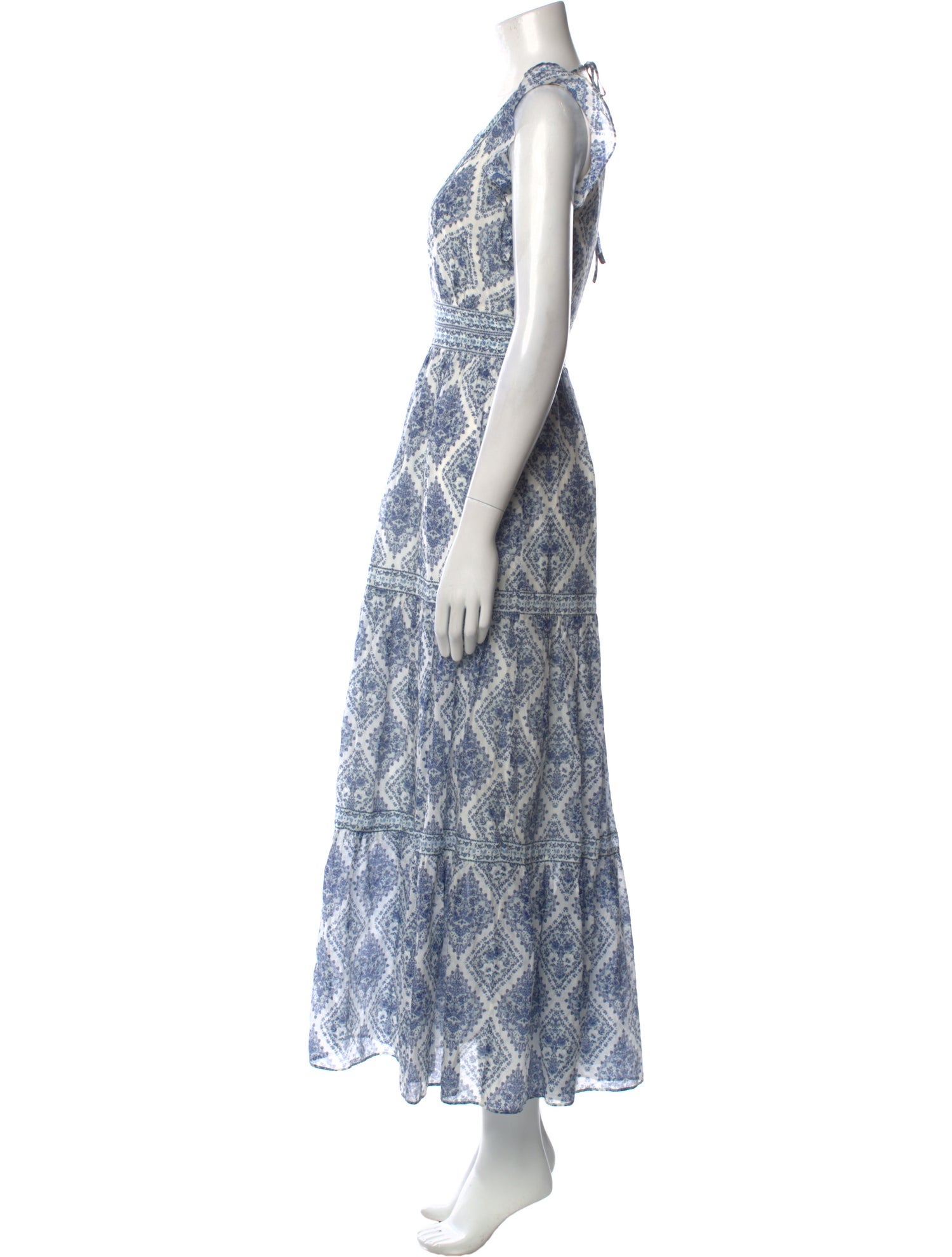 Intermix Printed Long Dress w/ Tags