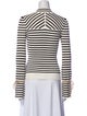 Intermix Striped Crew Neck Sweater