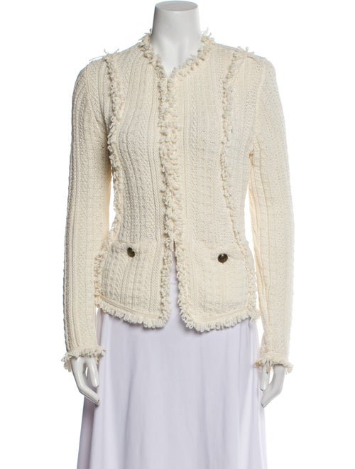 Intermix Tweed Pattern Evening Jacket