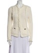 Intermix Tweed Pattern Evening Jacket
