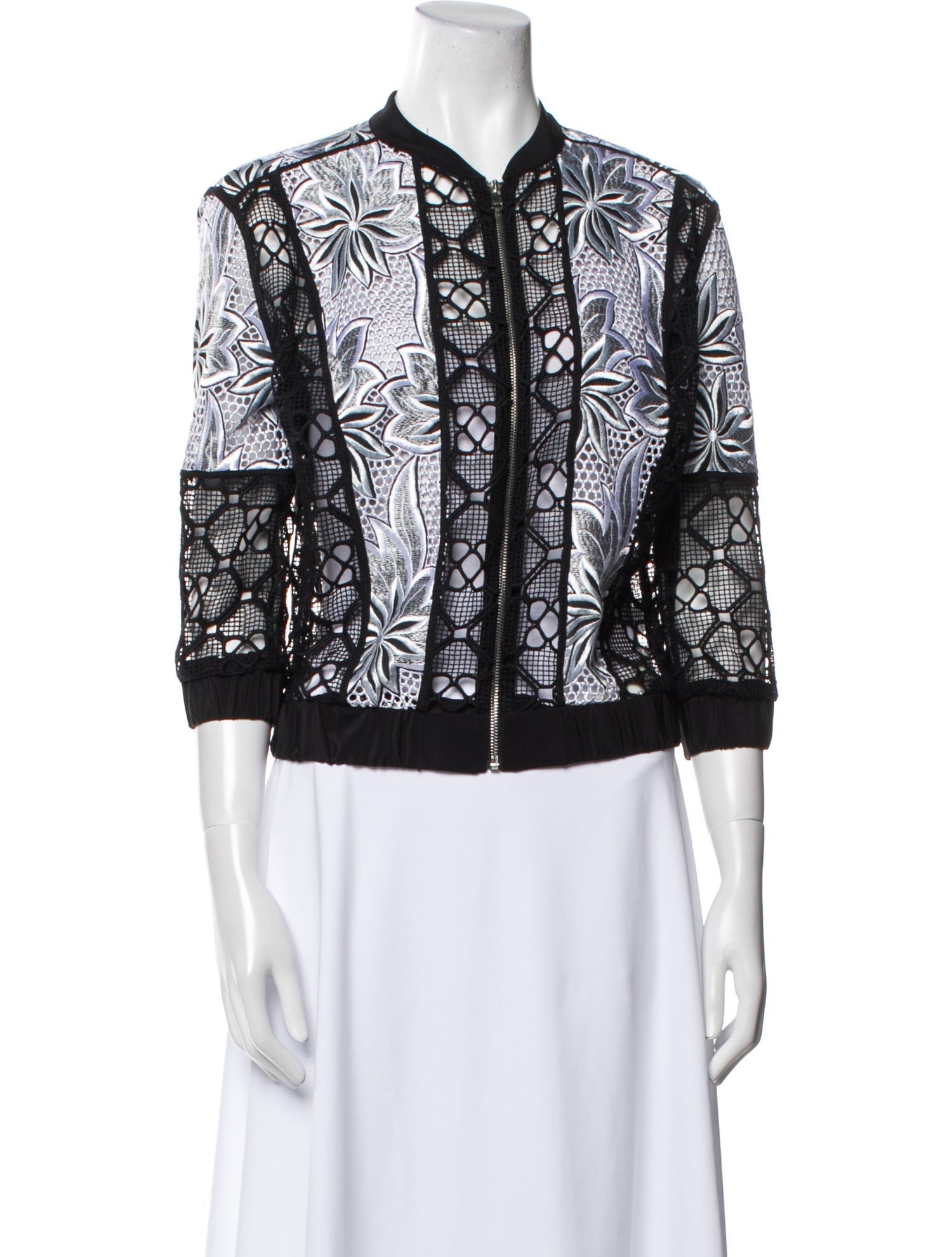 Intermix Printed Evening Jacket w/ Tags