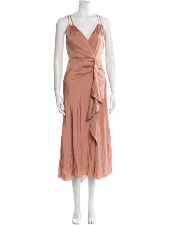 Intermix Silk Long Dress